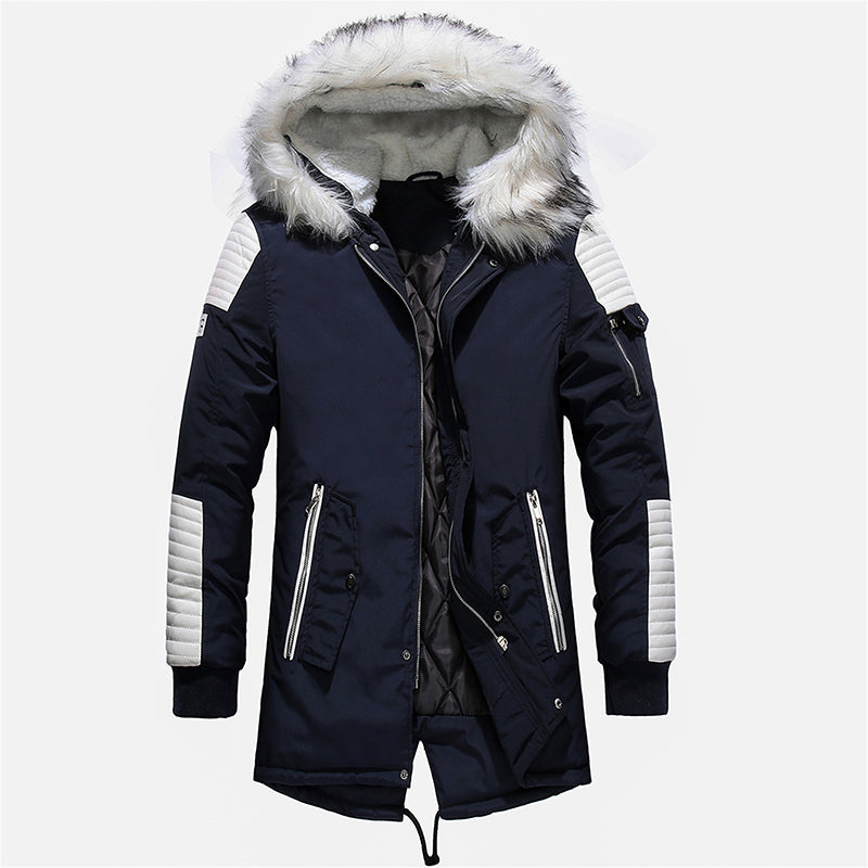 Snowfall Swagger-Parka Coat