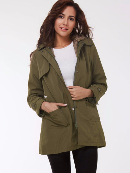 Artic Chic-Long Parka