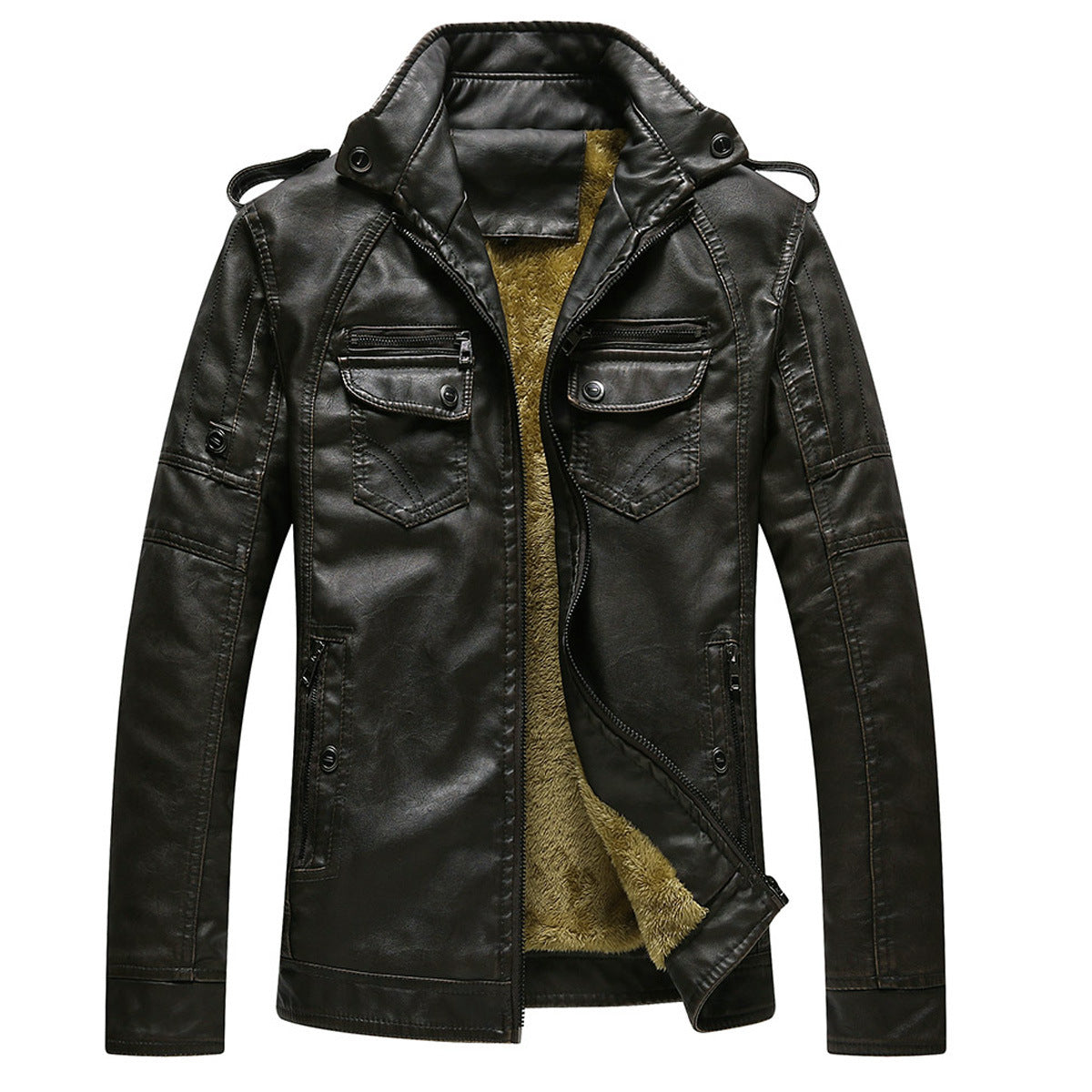 Retro suede Leather Rider's Jacket