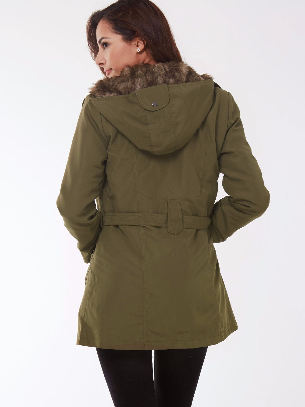 Artic Chic-Long Parka