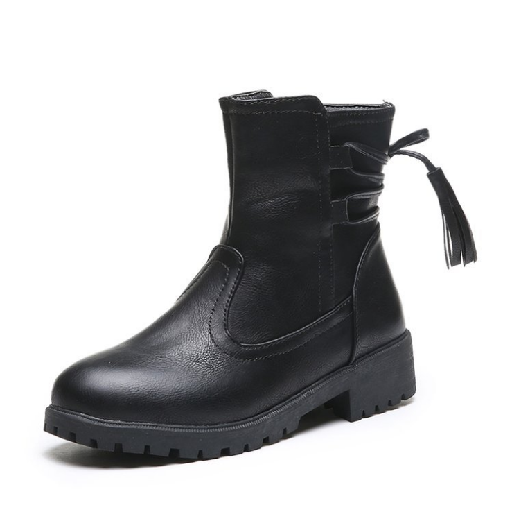 Chelsea-Tassel Trim Boots