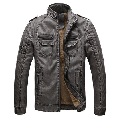 Retro suede Leather Rider's Jacket