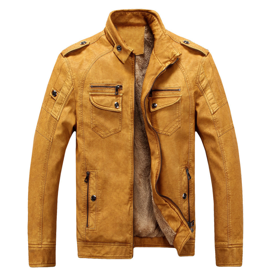 Retro suede Leather Rider's Jacket