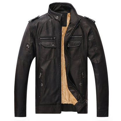 Retro suede Leather Rider's Jacket