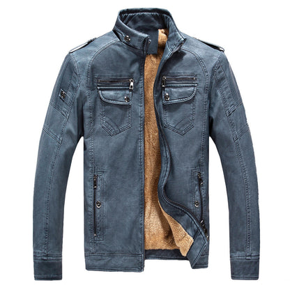 Retro suede Leather Rider's Jacket